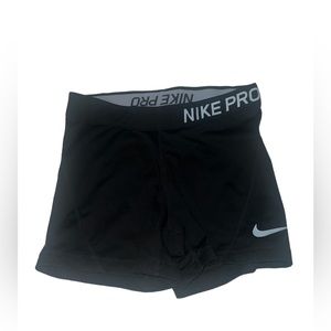 Nike pro blue and black